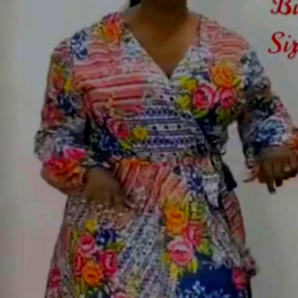 Floral women's dress